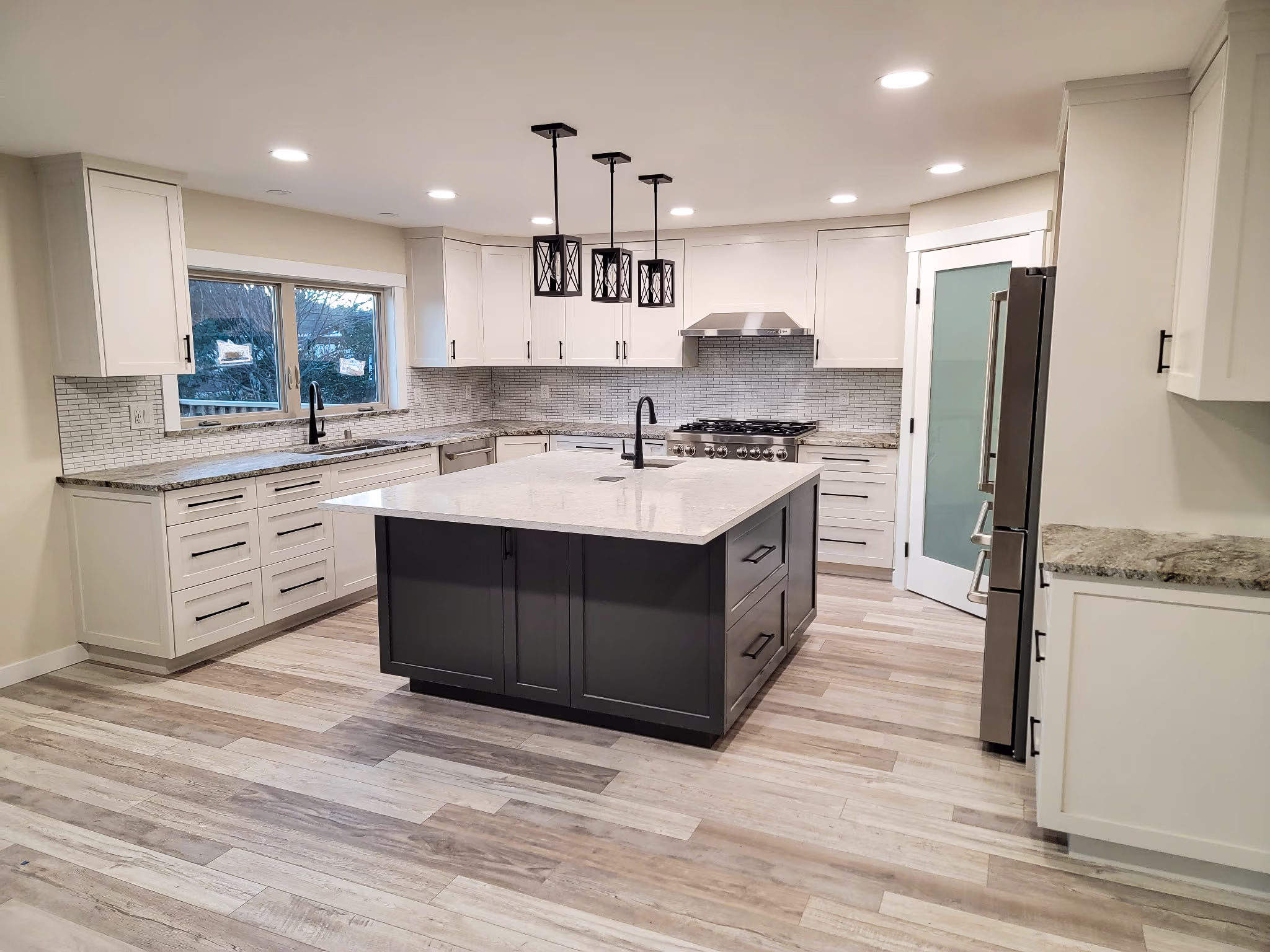 a finished kitchen